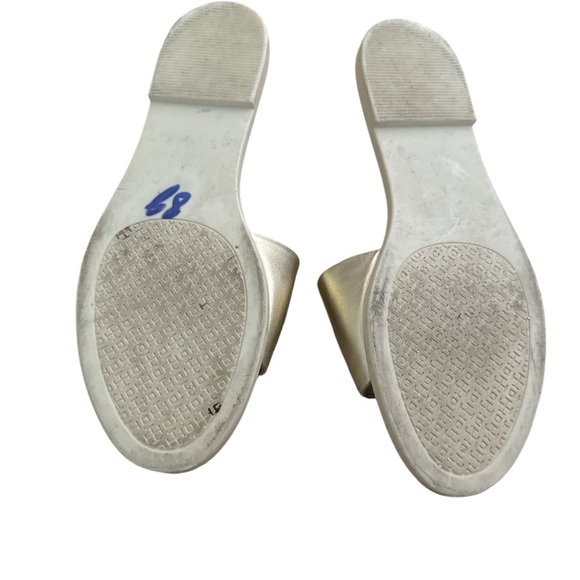 Tory Burch Logo Jelly Slide Sandals - Size 8 - Picture 5 of 5